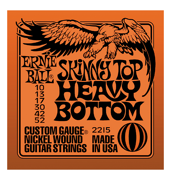 Ernie Ball Skinny Top Heavy Bottom 10/52 Electric Strings