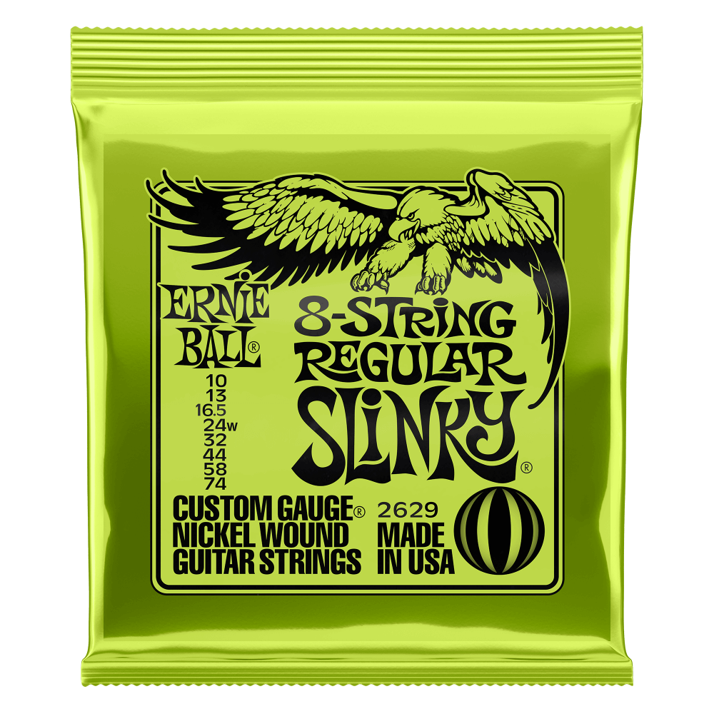 Ernie Ball 8 String Slinky 10/74 Electric String