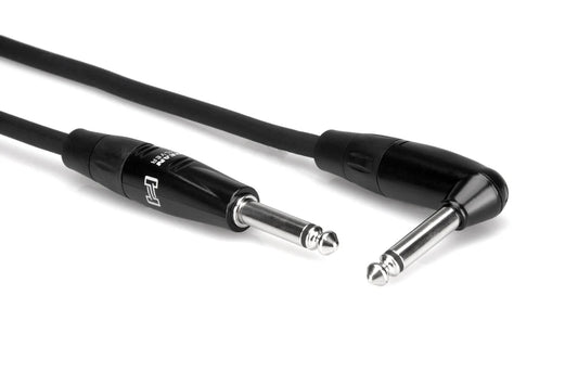 Hosa Pro Right Angle To Straight Guitar Cable 10 Feet