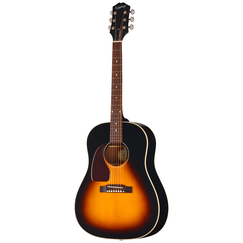 (Photos coming soon)Epiphone J-45 Standard Left-handed Vintage Sunburst Acoustic/electric With Gig Bag