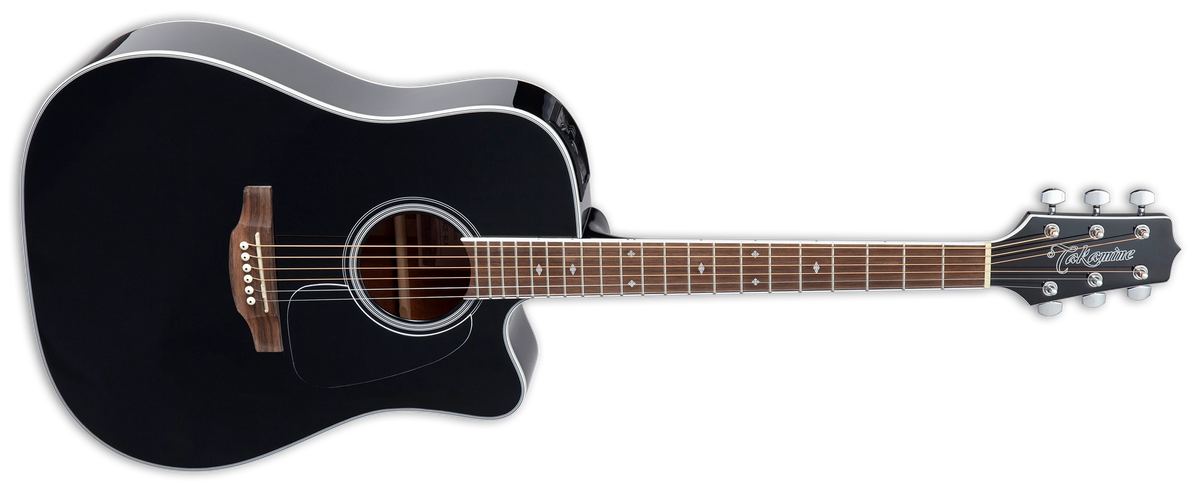 (Photos coming soon)Takamine GD34CE Black With Gig Bag