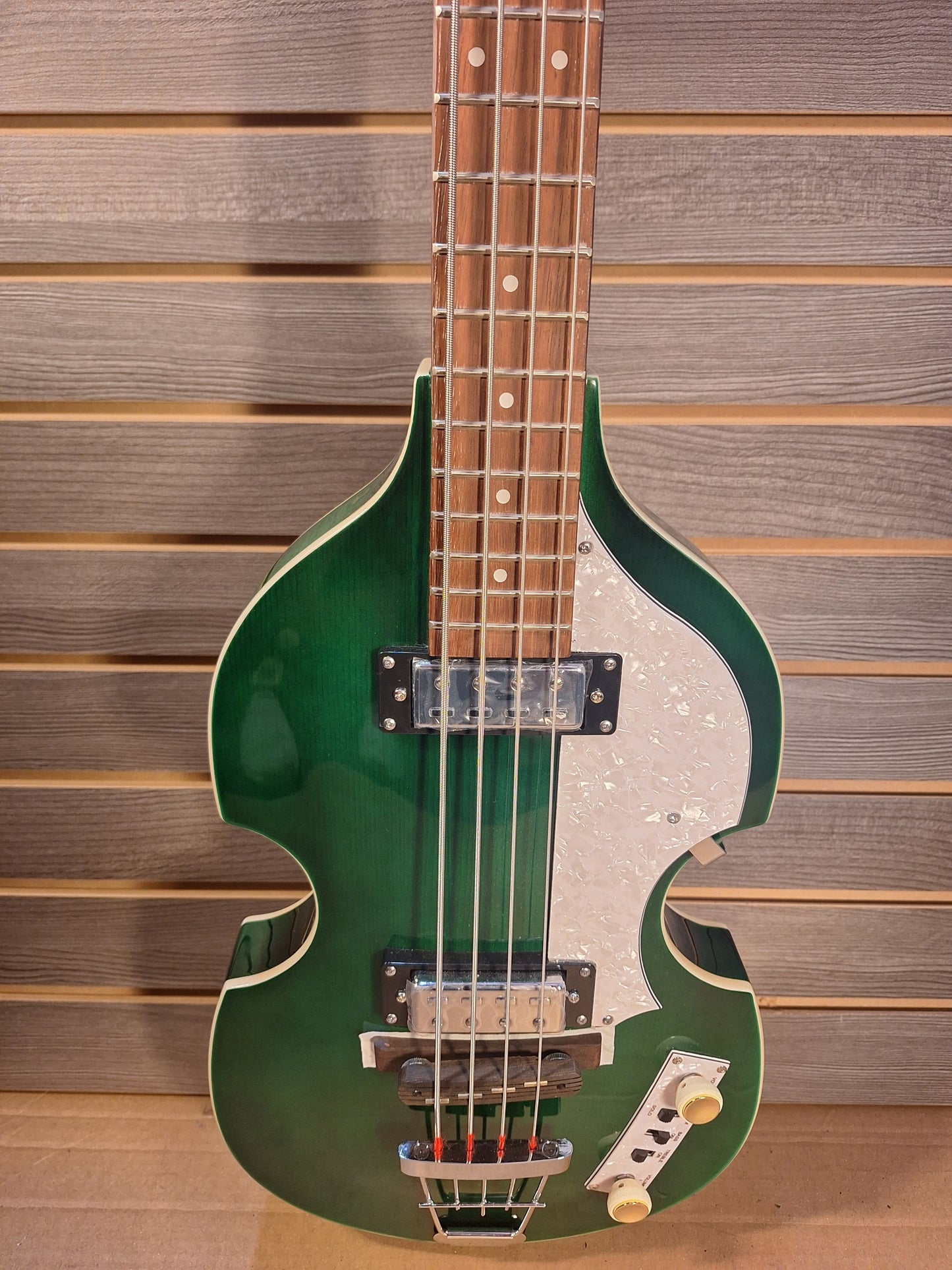 Hofner Ignition Pro Violin Bass Green