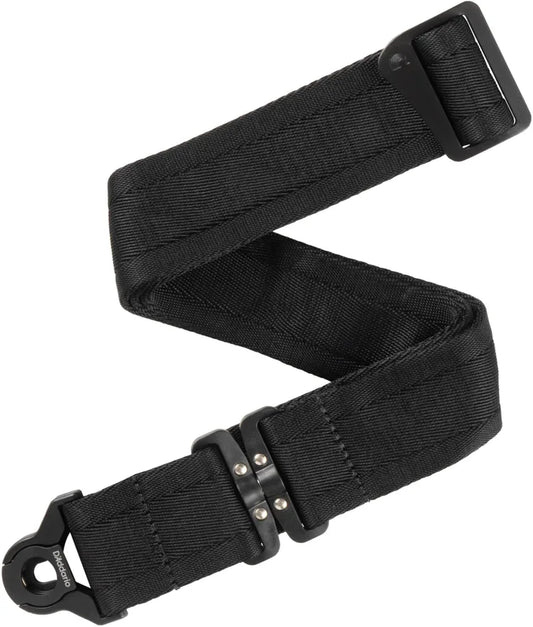 D'Addario Auto Lock Swivel Guitar Strap Black 50BALSV00