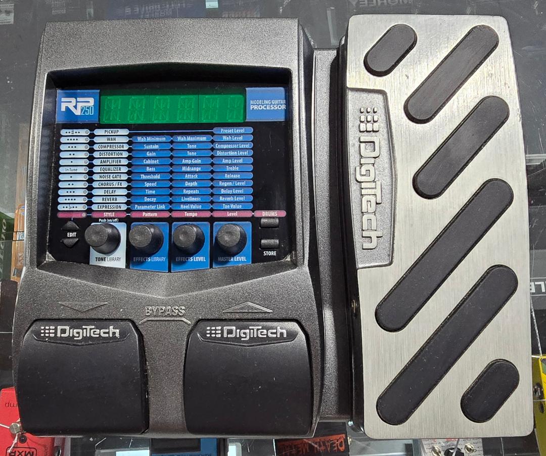 Used Digitech RP 250 Modulating Guitar Processor
