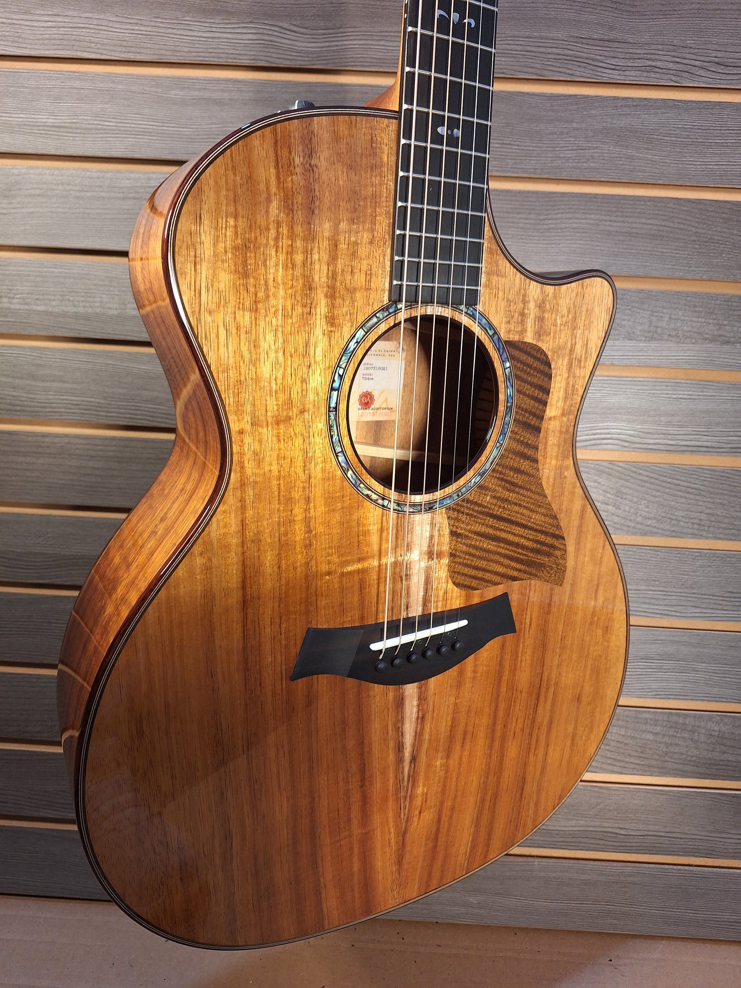 Taylor 724ce Koa Acoustic/Electric Guitar