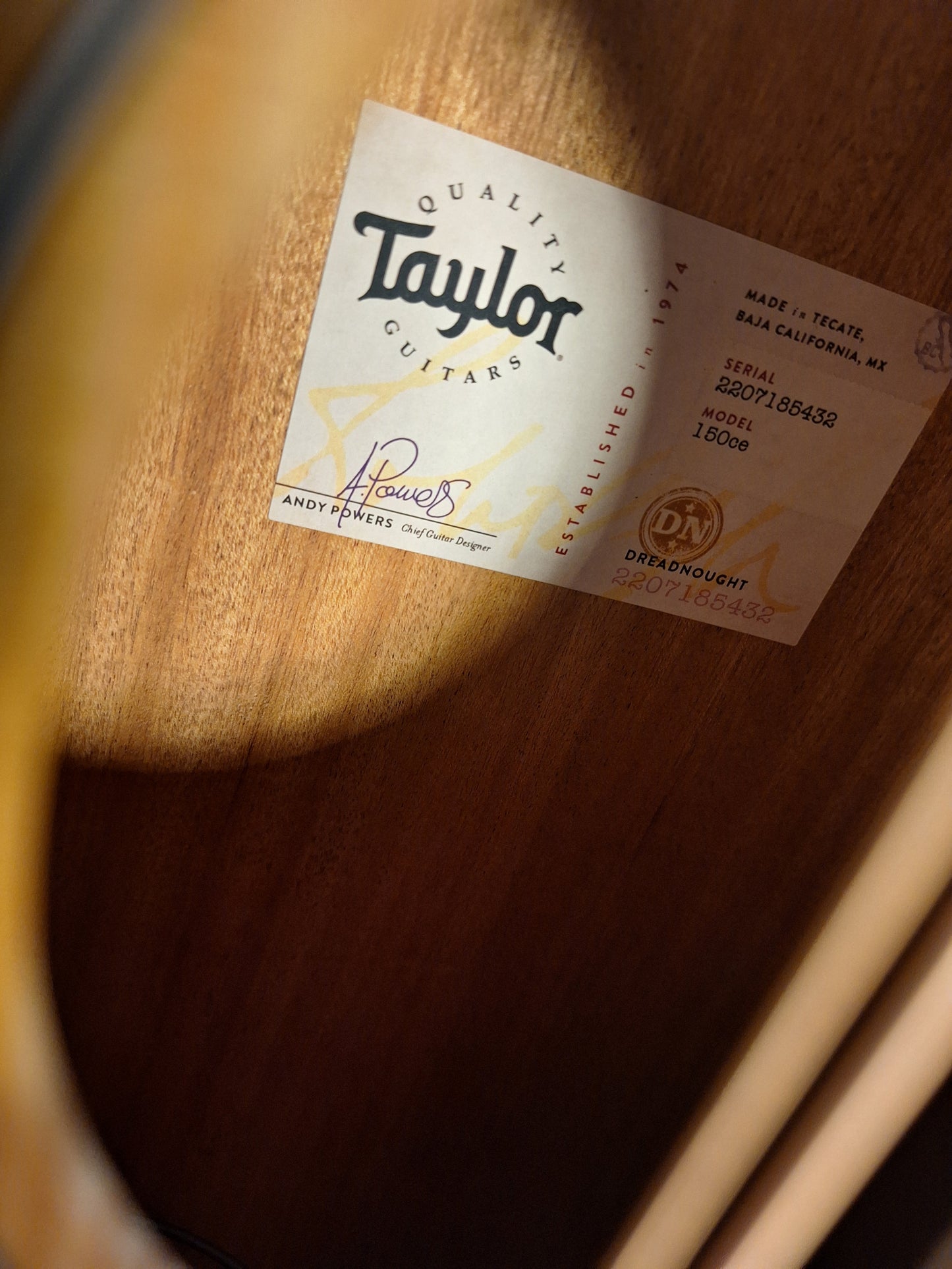 Taylor 150ce 12 String Acoustic Electric Guitar