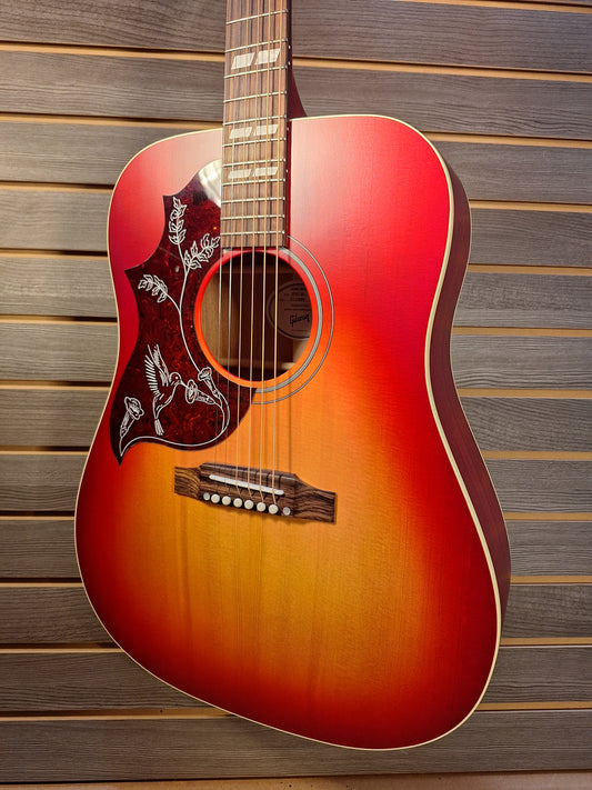Gibson Hummingbird Special Vintage Cherry Sunburst  Lefty Acoustic/electric Guitar With Premium Gig Bag