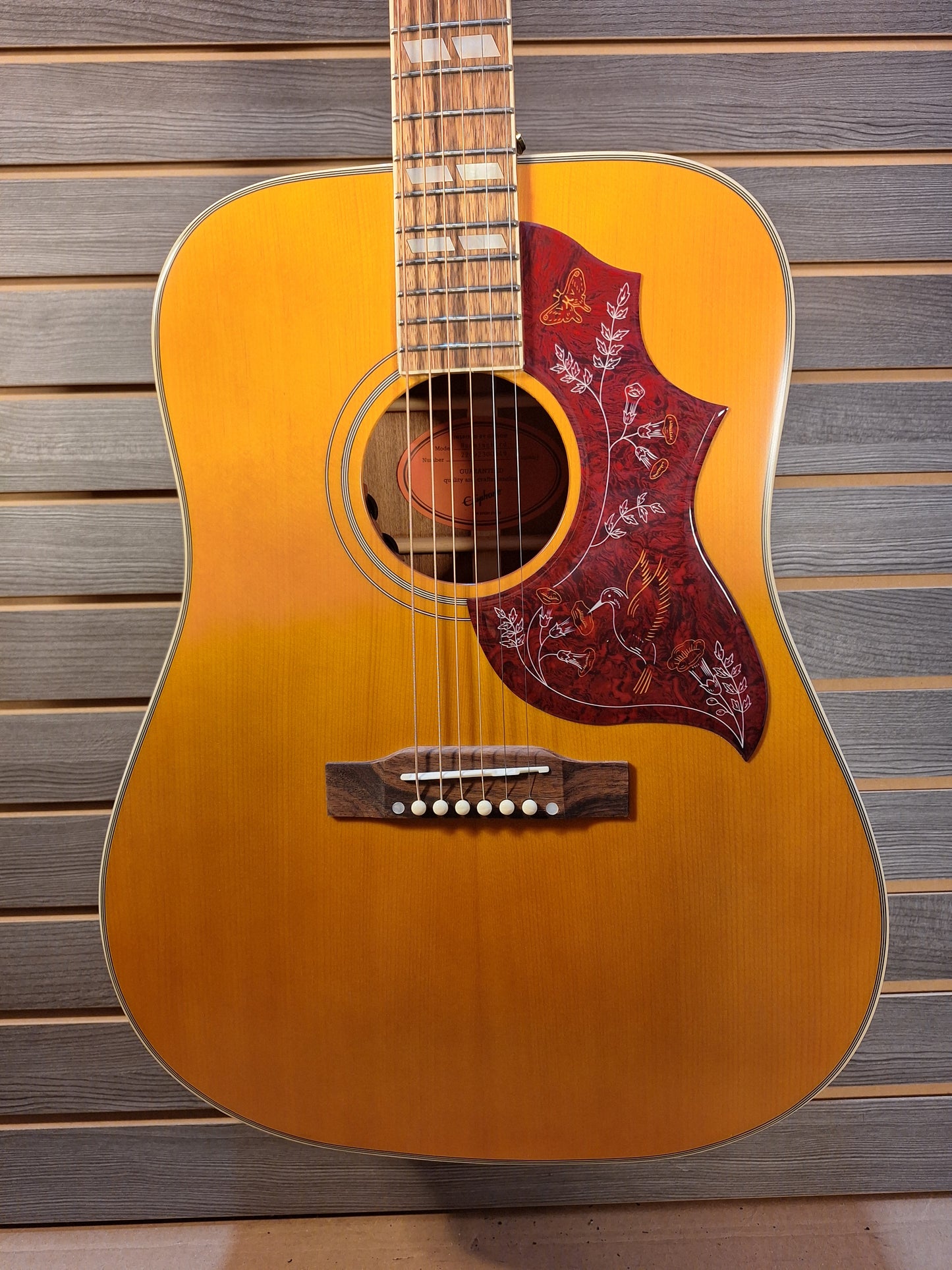 Epiphone Hummingbird Aged Natural Gloss (1)