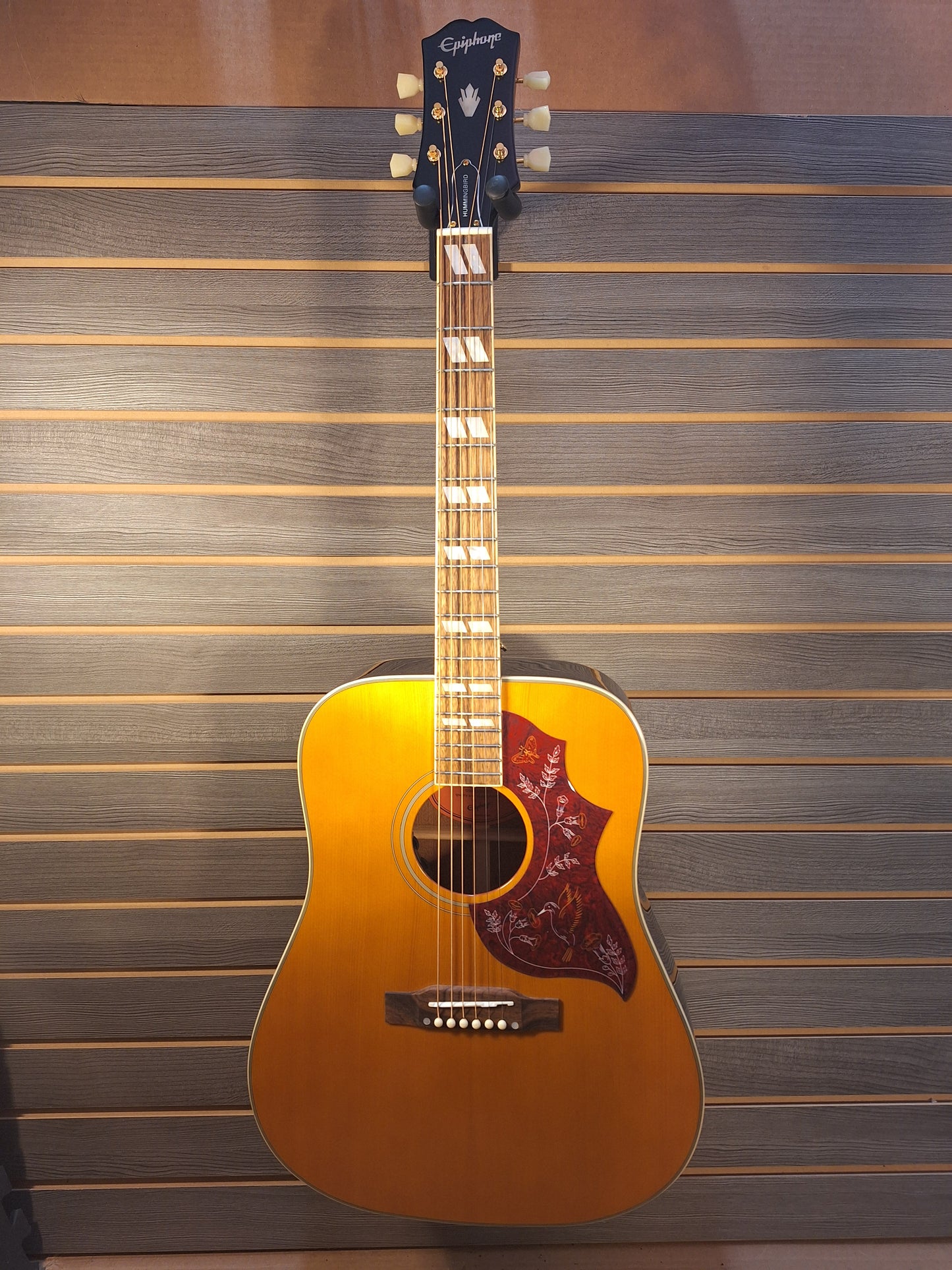 Epiphone Hummingbird Aged Natural Gloss (1)