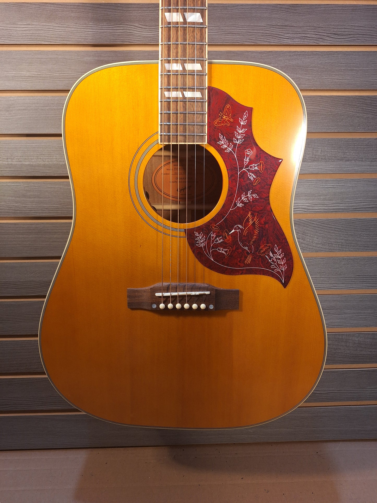 Epiphone Hummingbird Aged Natural Gloss (2)