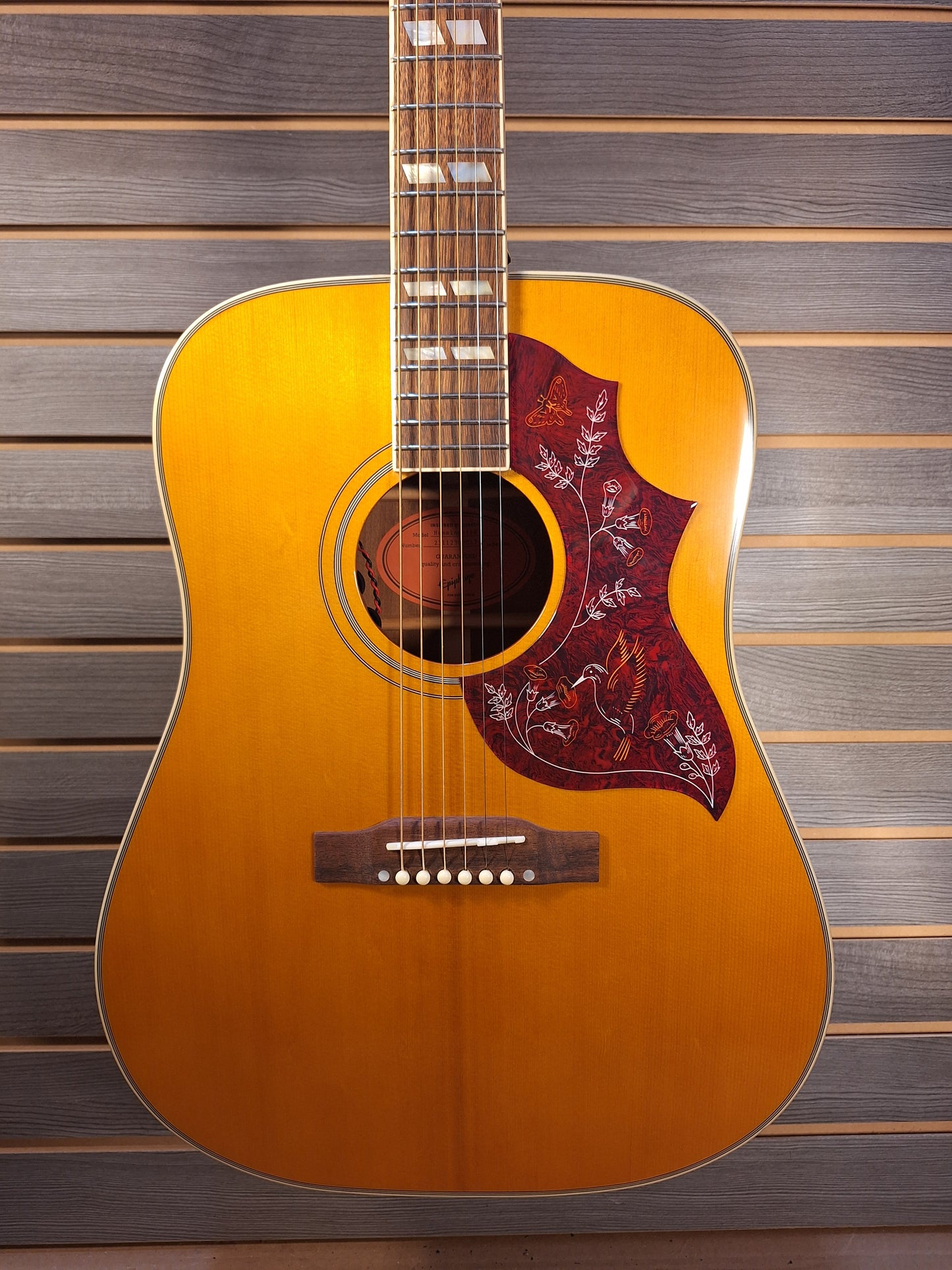 Epiphone Hummingbird Aged Natural Gloss (3)