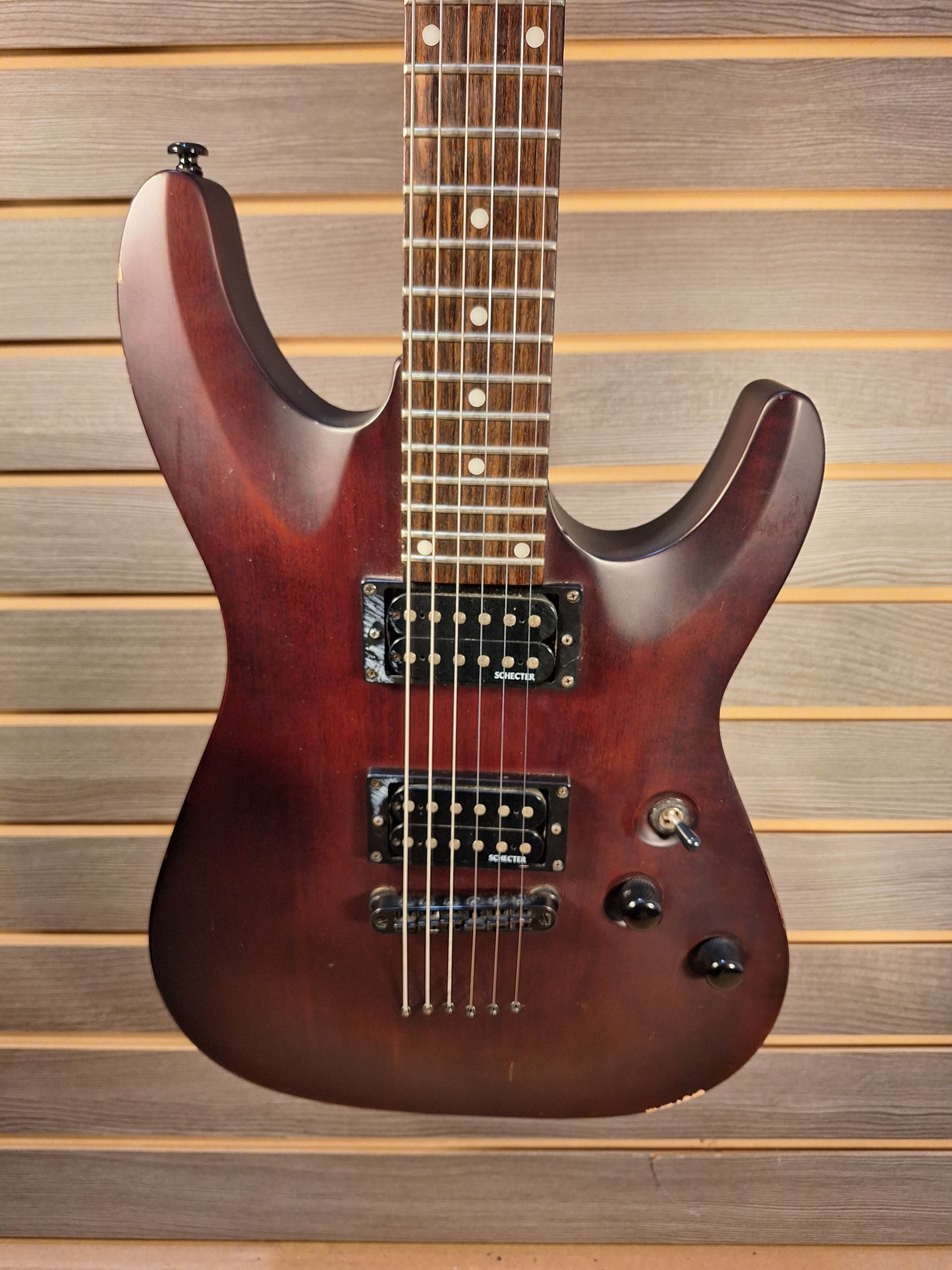 Used Schecter Omen 6 Electric Guitar