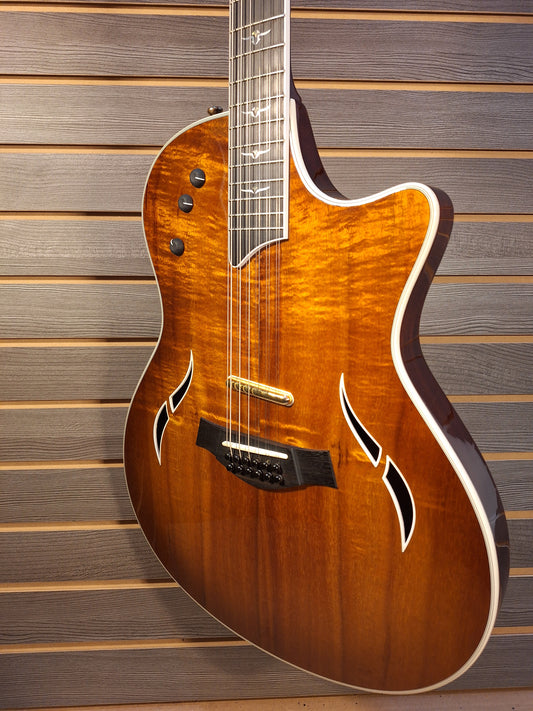 2009 Taylor T5C2-12 String Custom Koa Electric Guitar With Hard Case