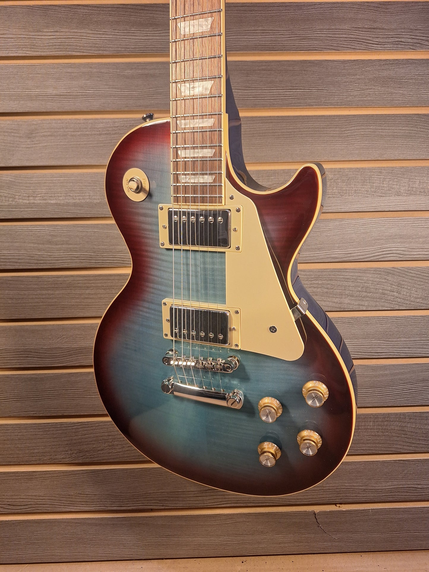 Epiphone Les Paul Standard 60s Figured Blueberry Burst With Gig Bag