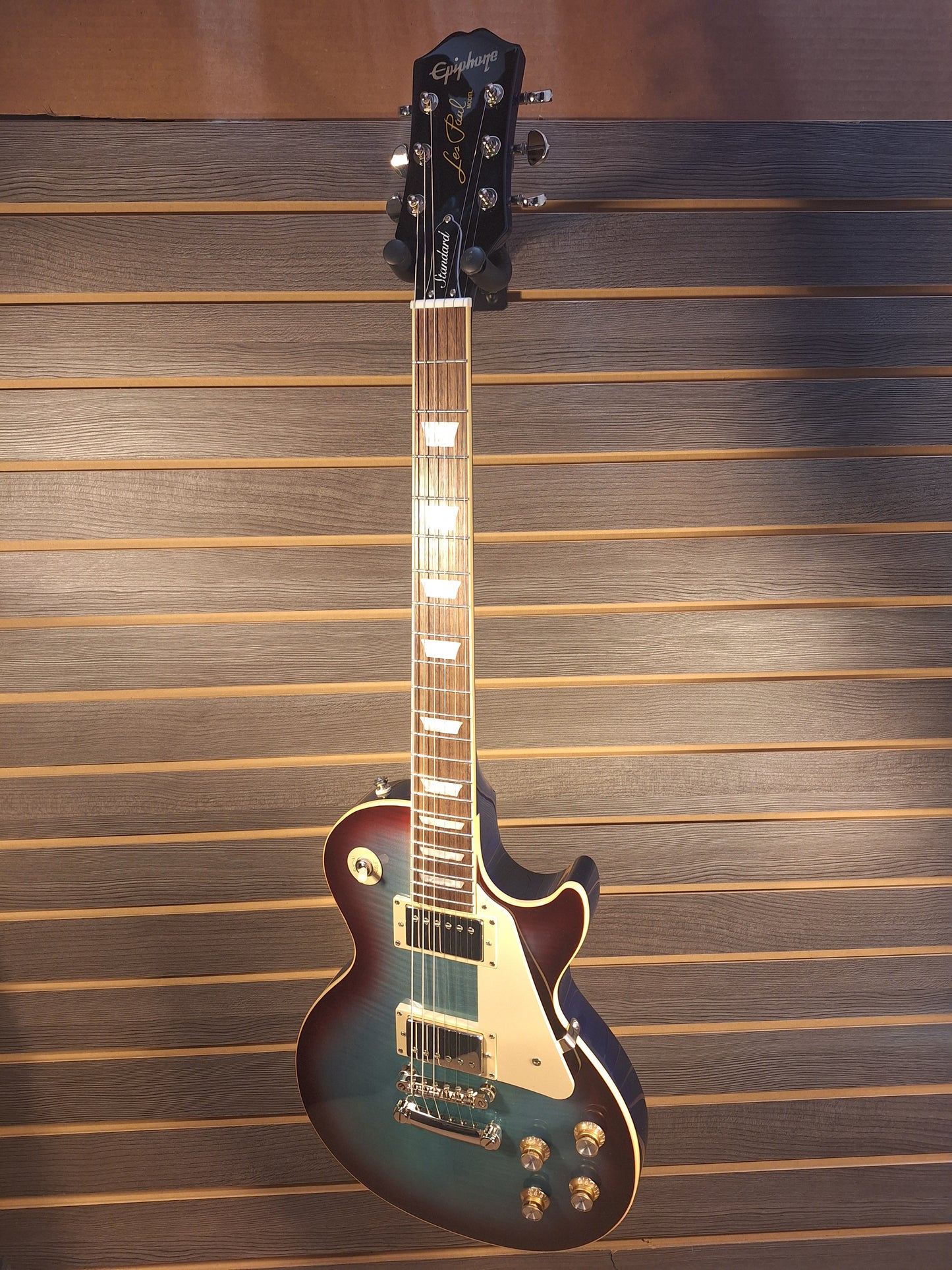 Epiphone Les Paul Standard 60s Figured Blueberry Burst With Gig Bag