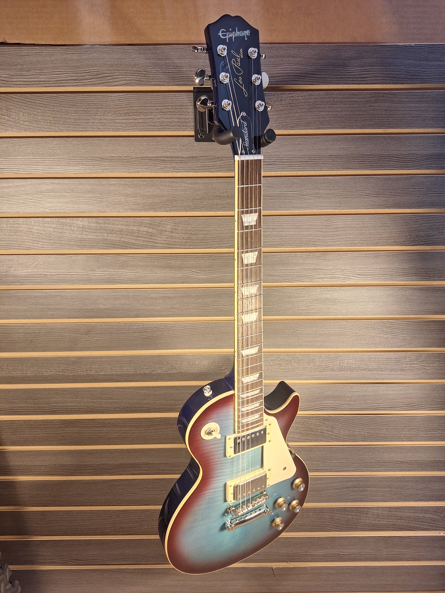 Epiphone Les Paul Standard 60s Figured Blueberry Burst With Gig Bag