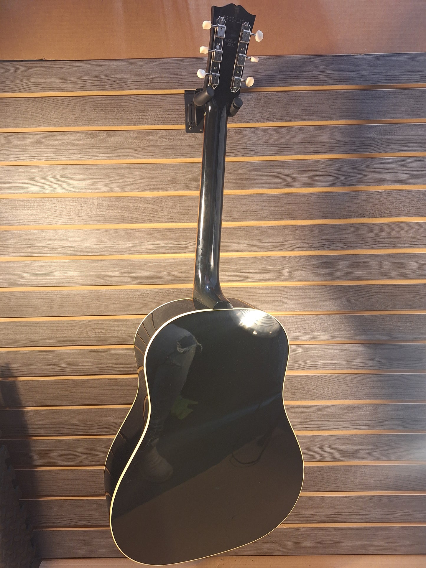 Gibson 50s J-45 Original Ebony Acousti Electric Guitar with Hardcase