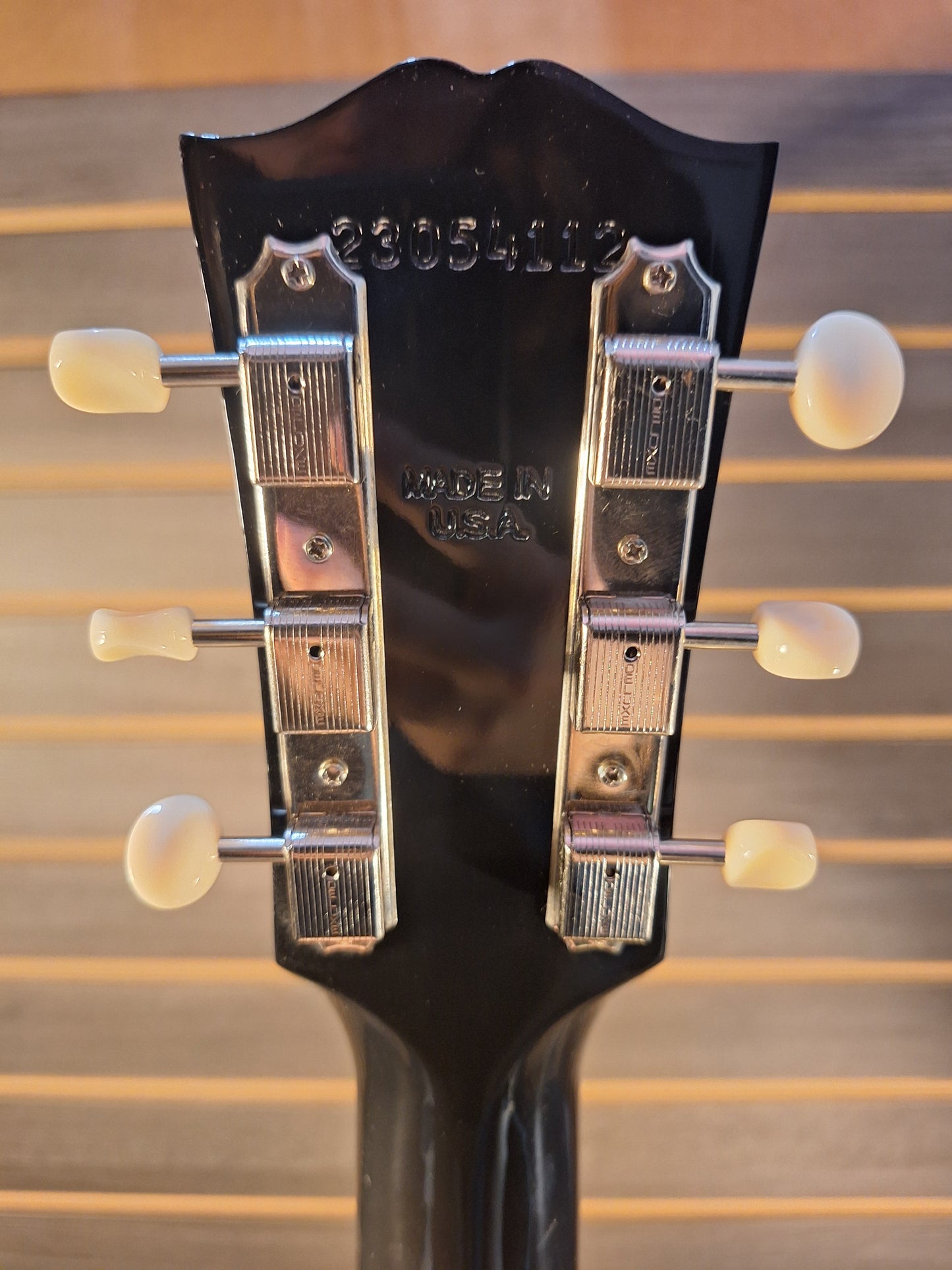 Gibson 50s J-45 Original Ebony Acousti Electric Guitar with Hardcase