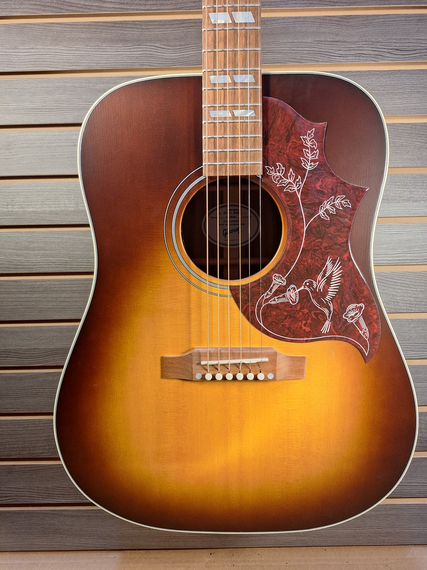 Gibson Hummingbird Vintage Walnutburst with Hardcase