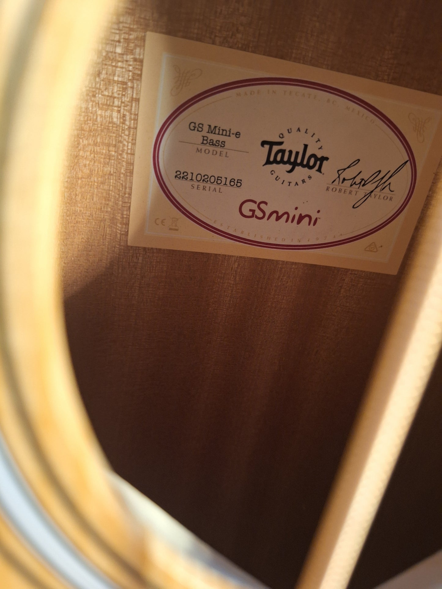 Taylor GS Mini Bass With Gig Bag