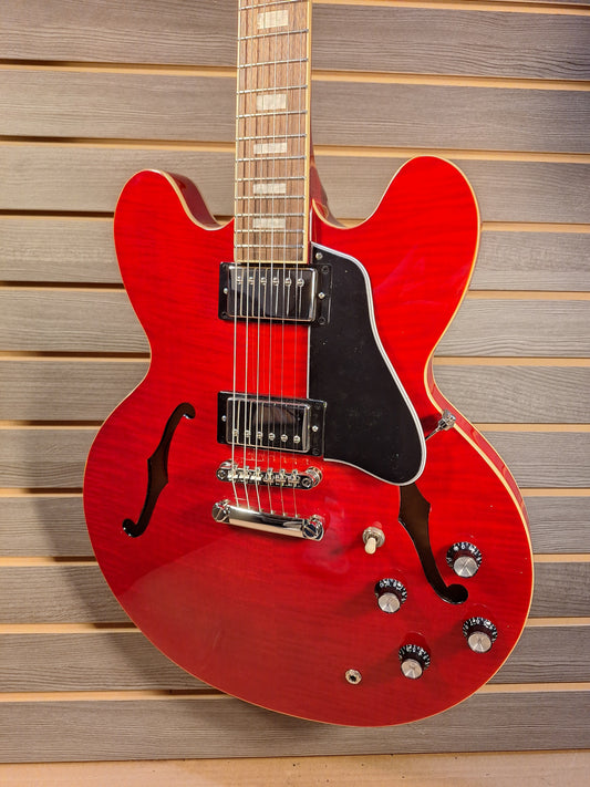 Epiphone 335 Figured Dr. Epiphone Series With Premium Gig Bag