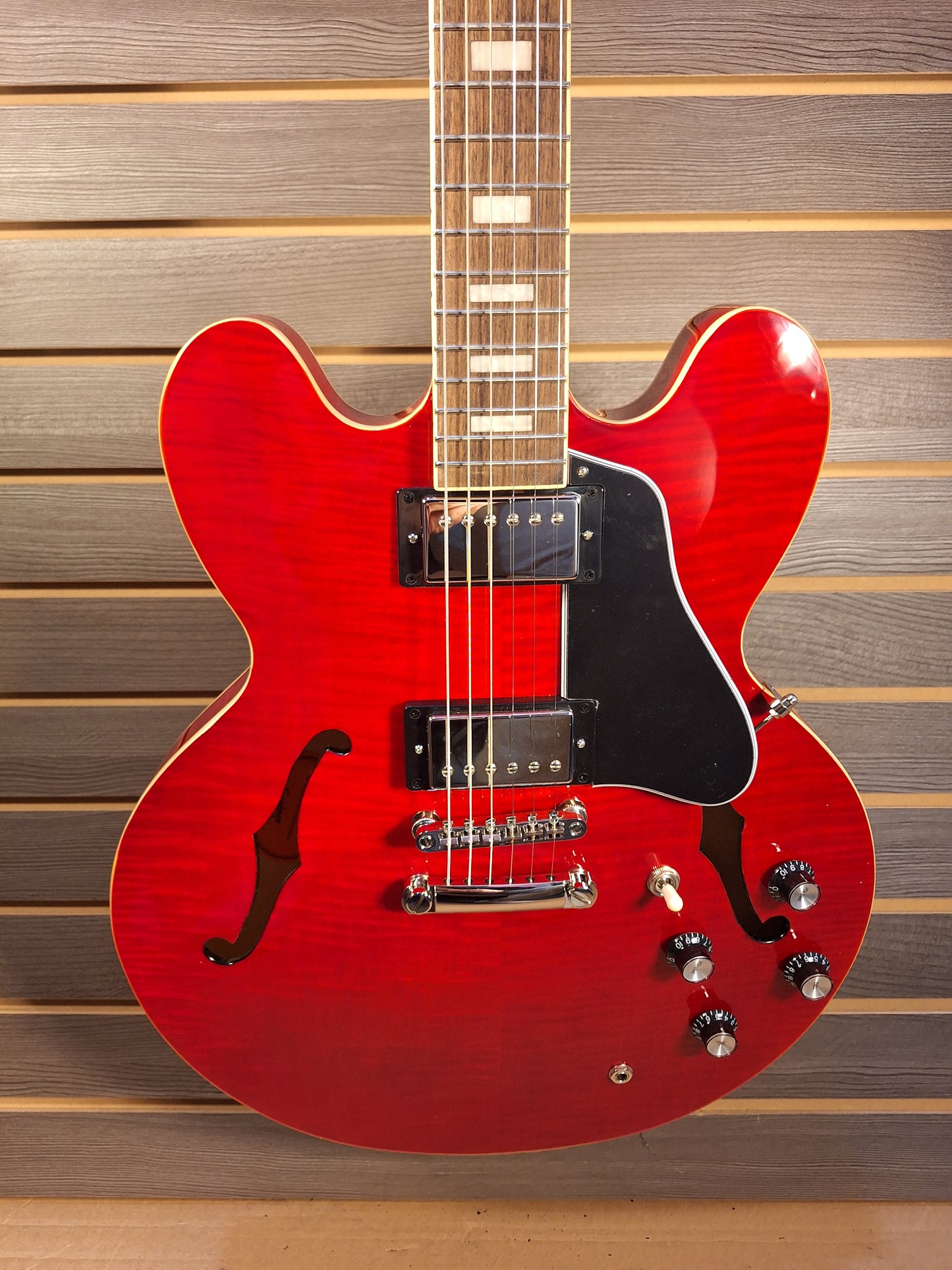 Epiphone 335 Figured Dr. Epiphone Series With Premium Gig Bag