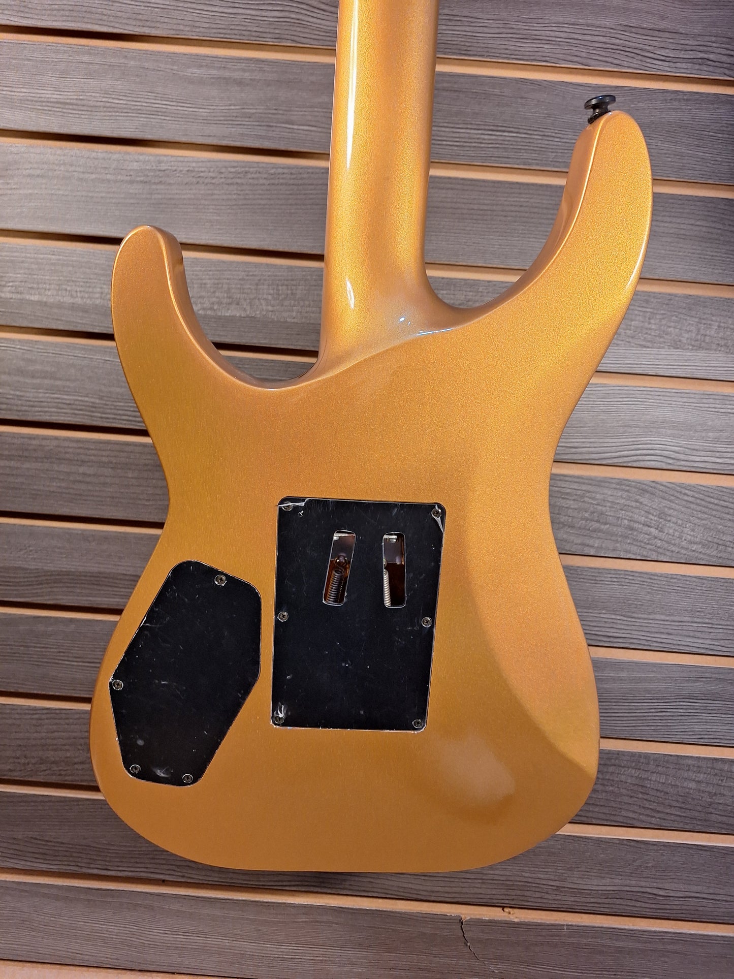 Kramer SM-1H Buzzsaw Gold Electric Guitar