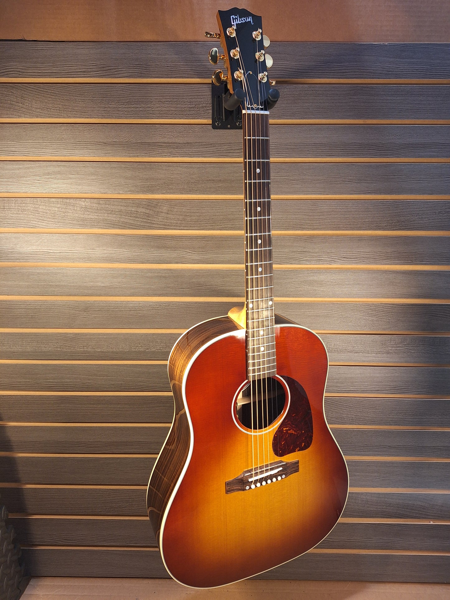 Gibson J-45 Stand Rosewood Burst With Hard Case