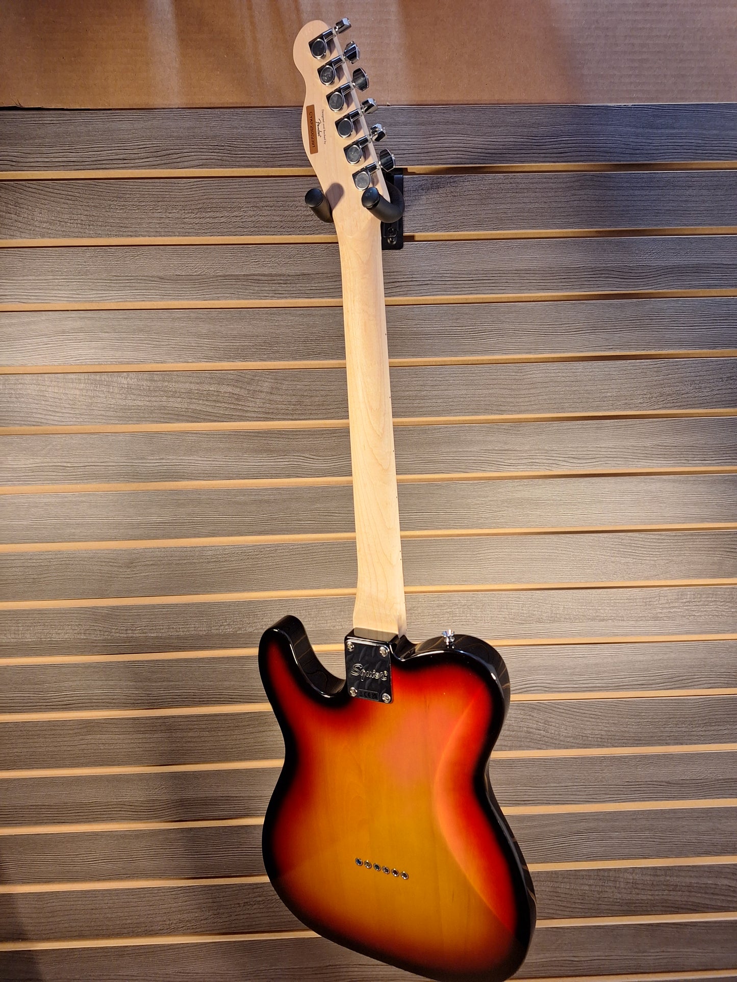 "Used" Fender Squier Telecaster Affinity MN BPG 3TS Sun Burst