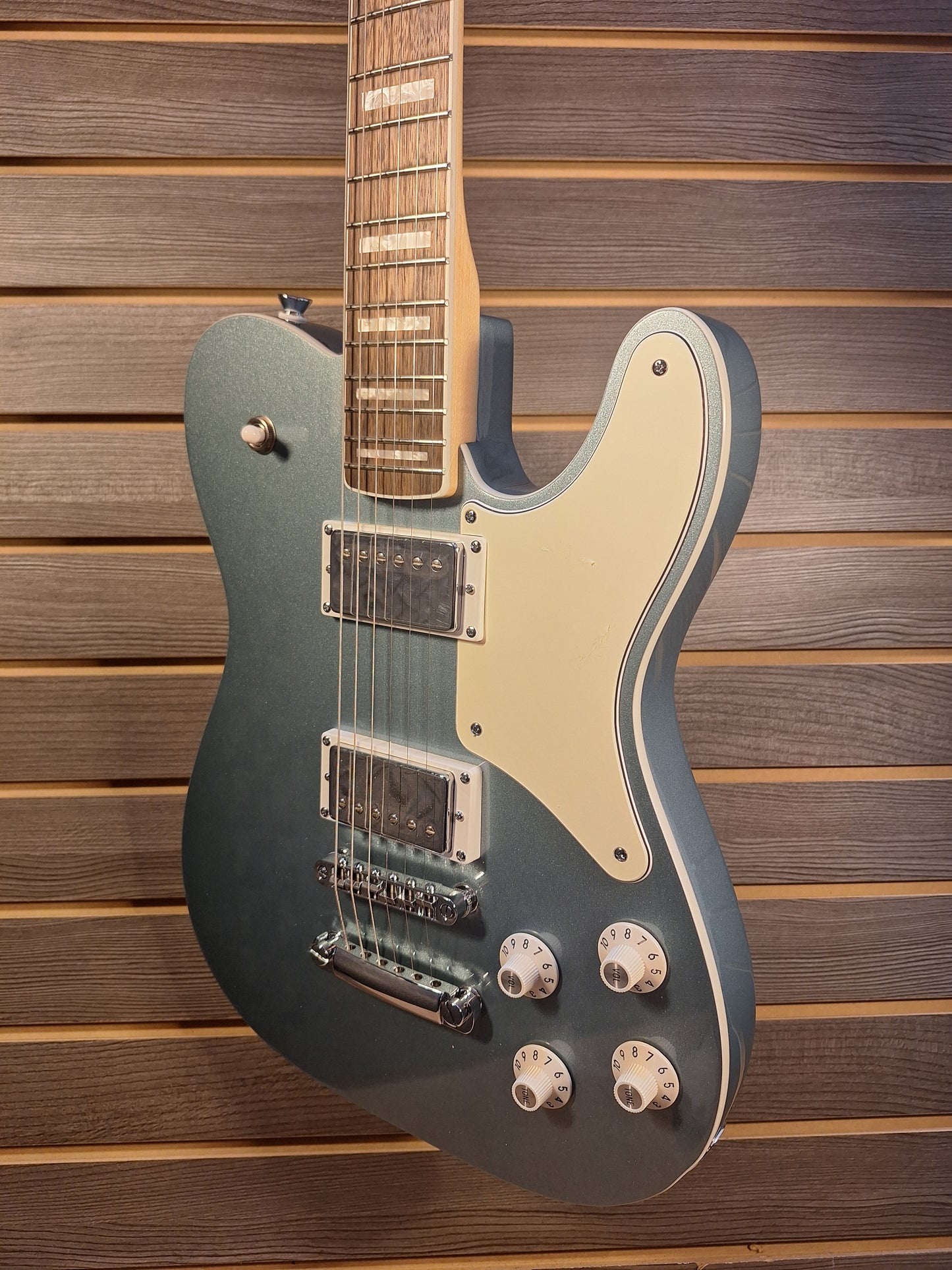 "Used" Fender Squier Telecaster LE TM Delux LRL PPG MH IMB