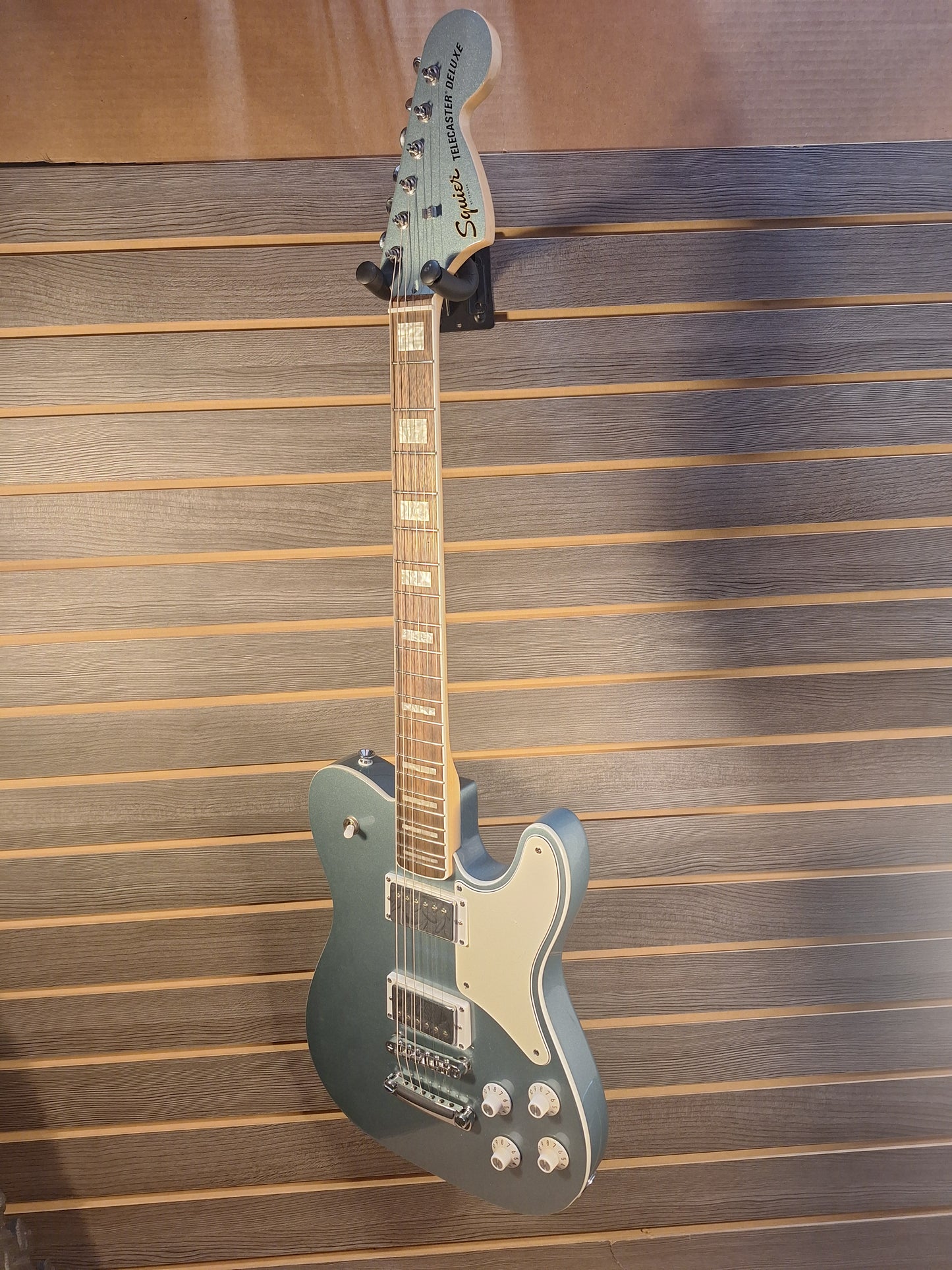 "Used" Fender Squier Telecaster LE TM Delux LRL PPG MH IMB