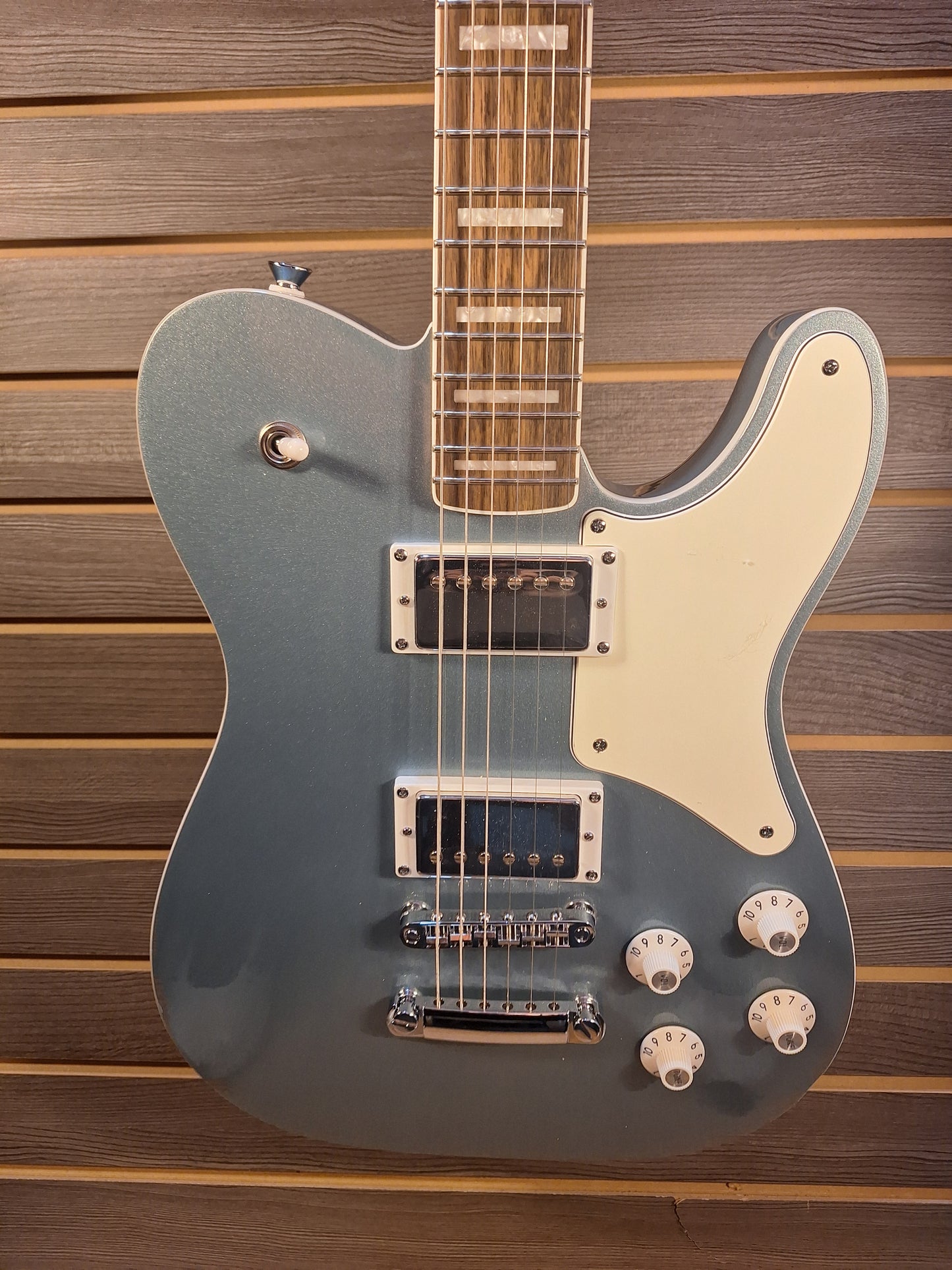 "Used" Fender Squier Telecaster LE TM Delux LRL PPG MH IMB