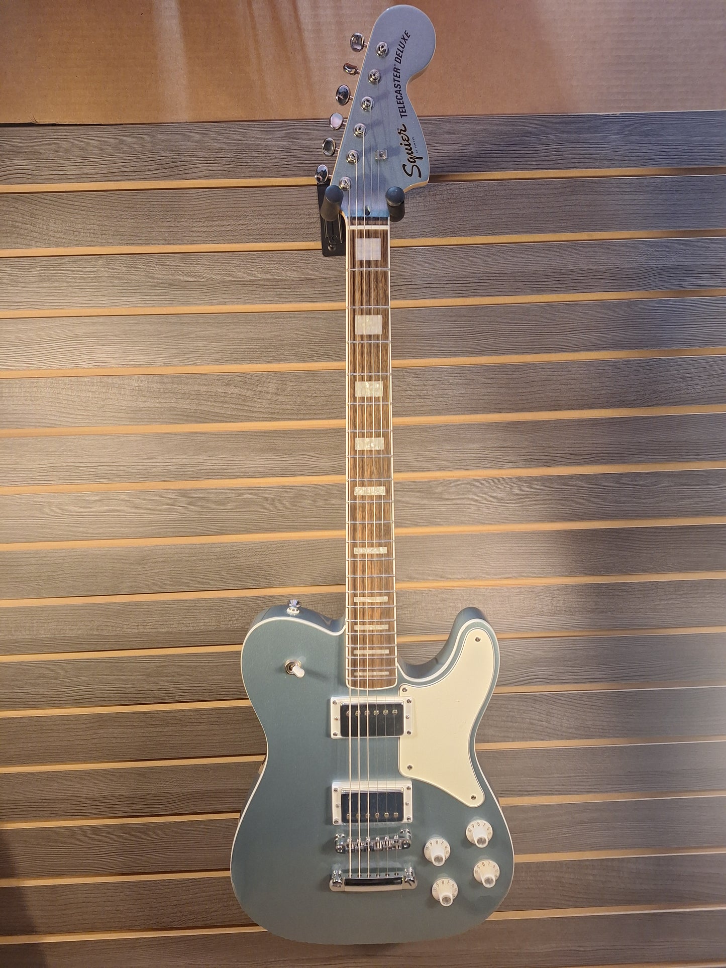 "Used" Fender Squier Telecaster LE TM Delux LRL PPG MH IMB