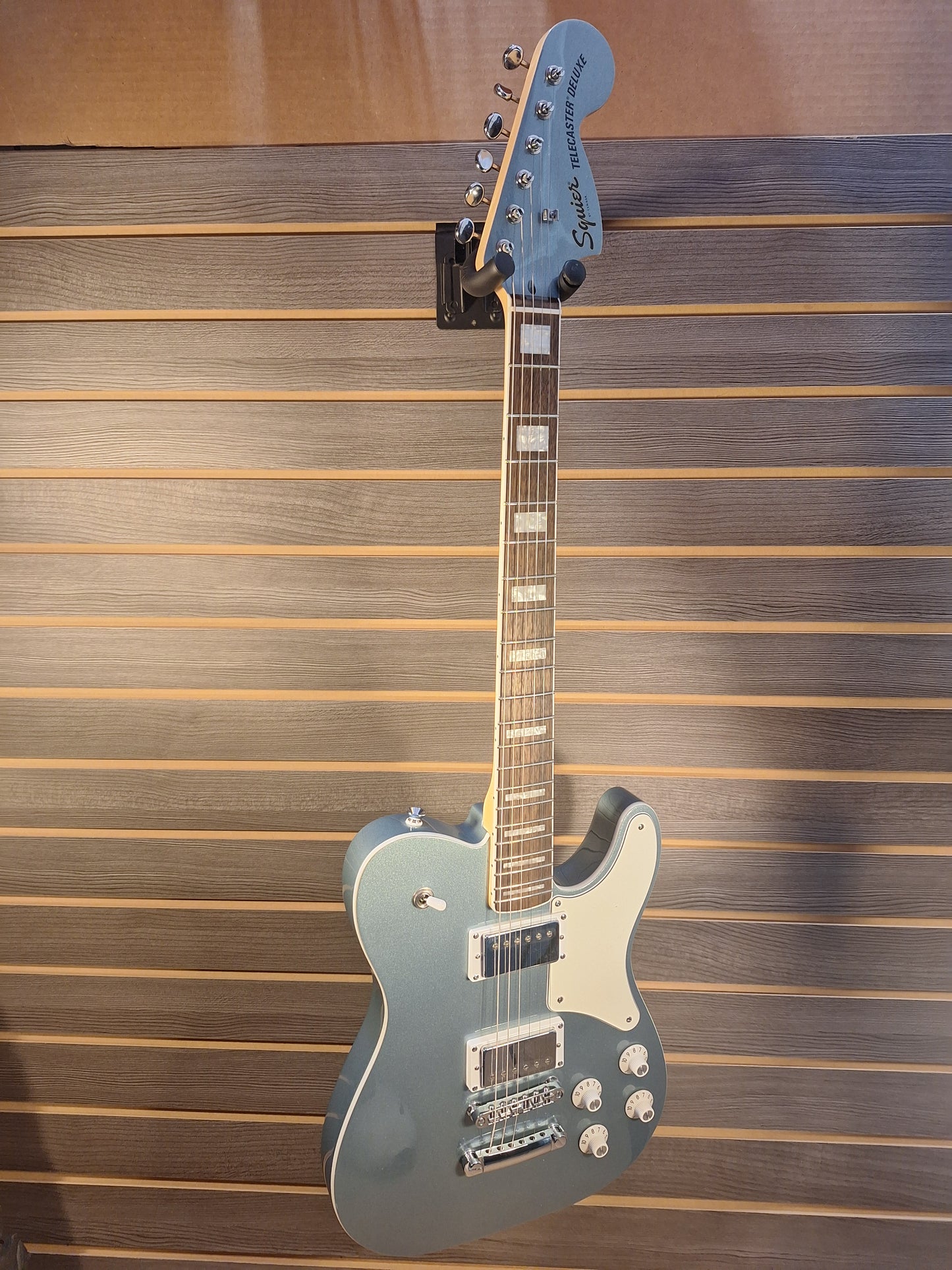 "Used" Fender Squier Telecaster LE TM Delux LRL PPG MH IMB