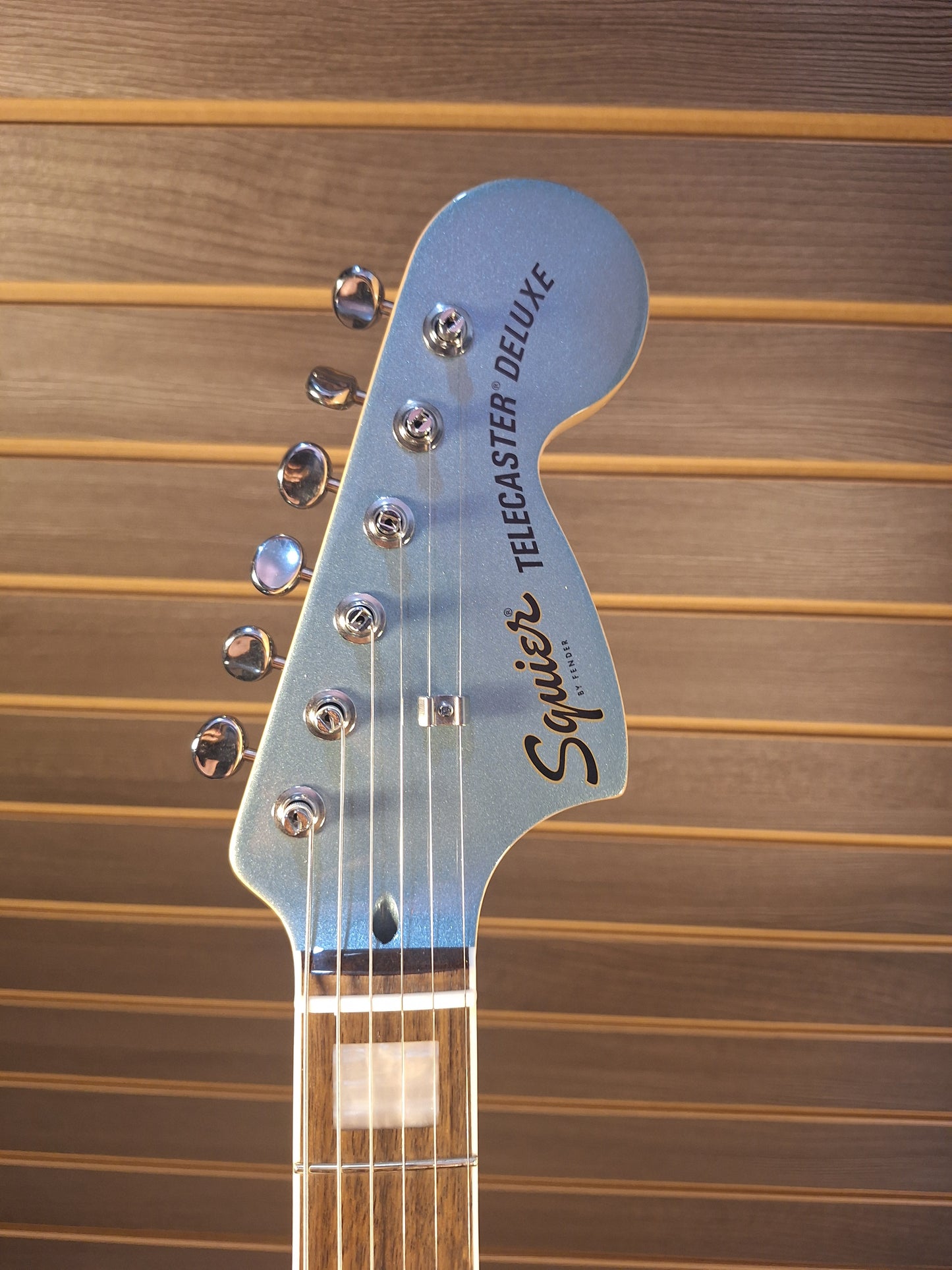 "Used" Fender Squier Telecaster LE TM Delux LRL PPG MH IMB