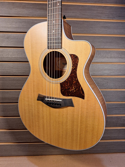Taylor 212ce AcousticElectric Guitar With Gig Bag