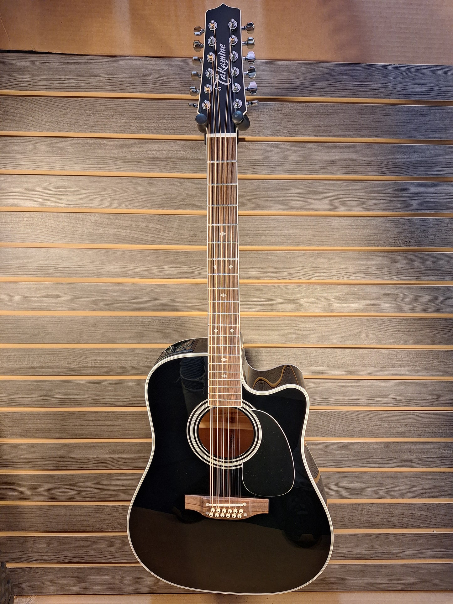 Takamine Legacy EF381SC Acoustic/Electric Guitar With Soft Case