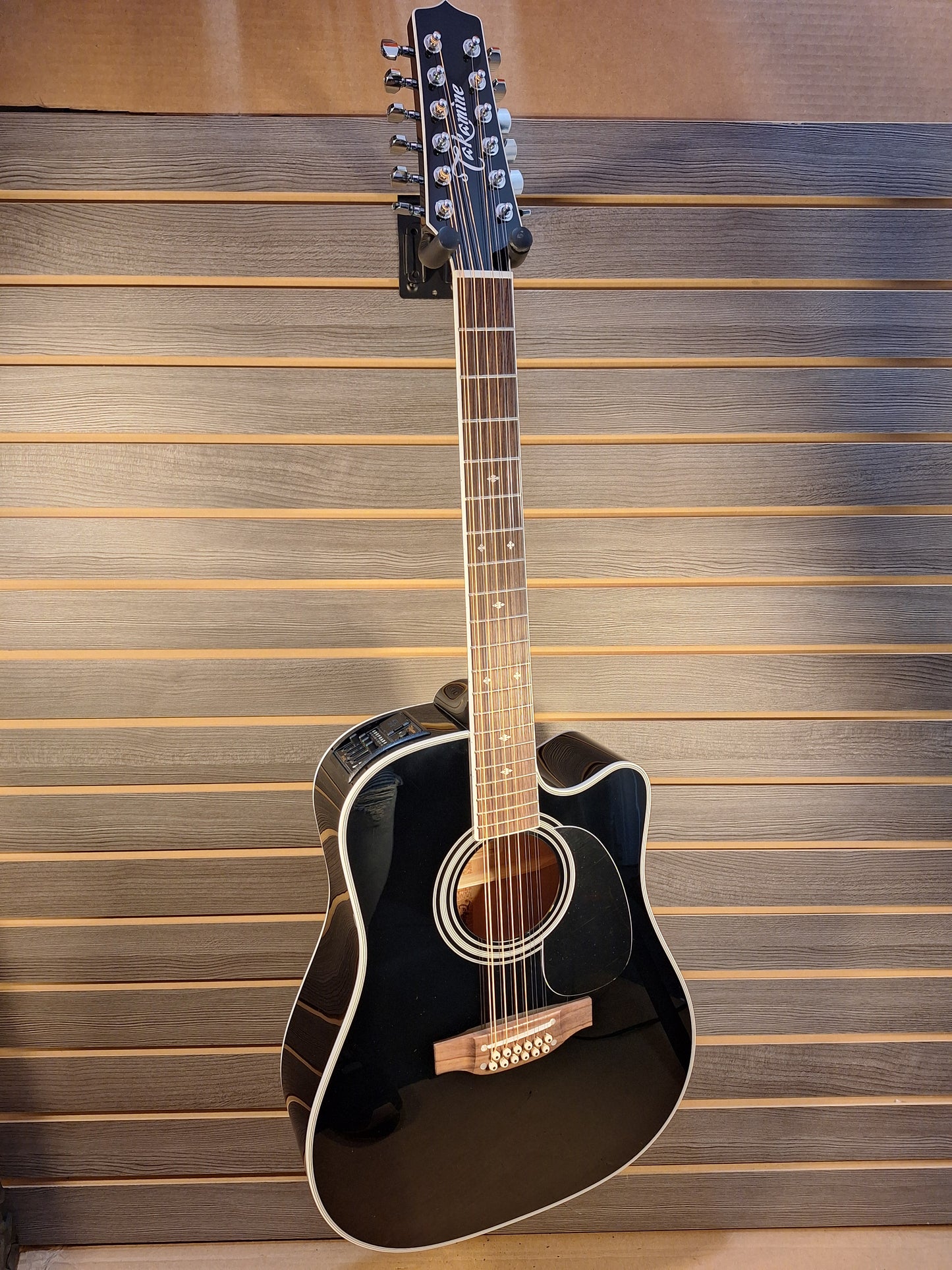 Takamine Legacy EF381SC Acoustic/Electric Guitar With Soft Case