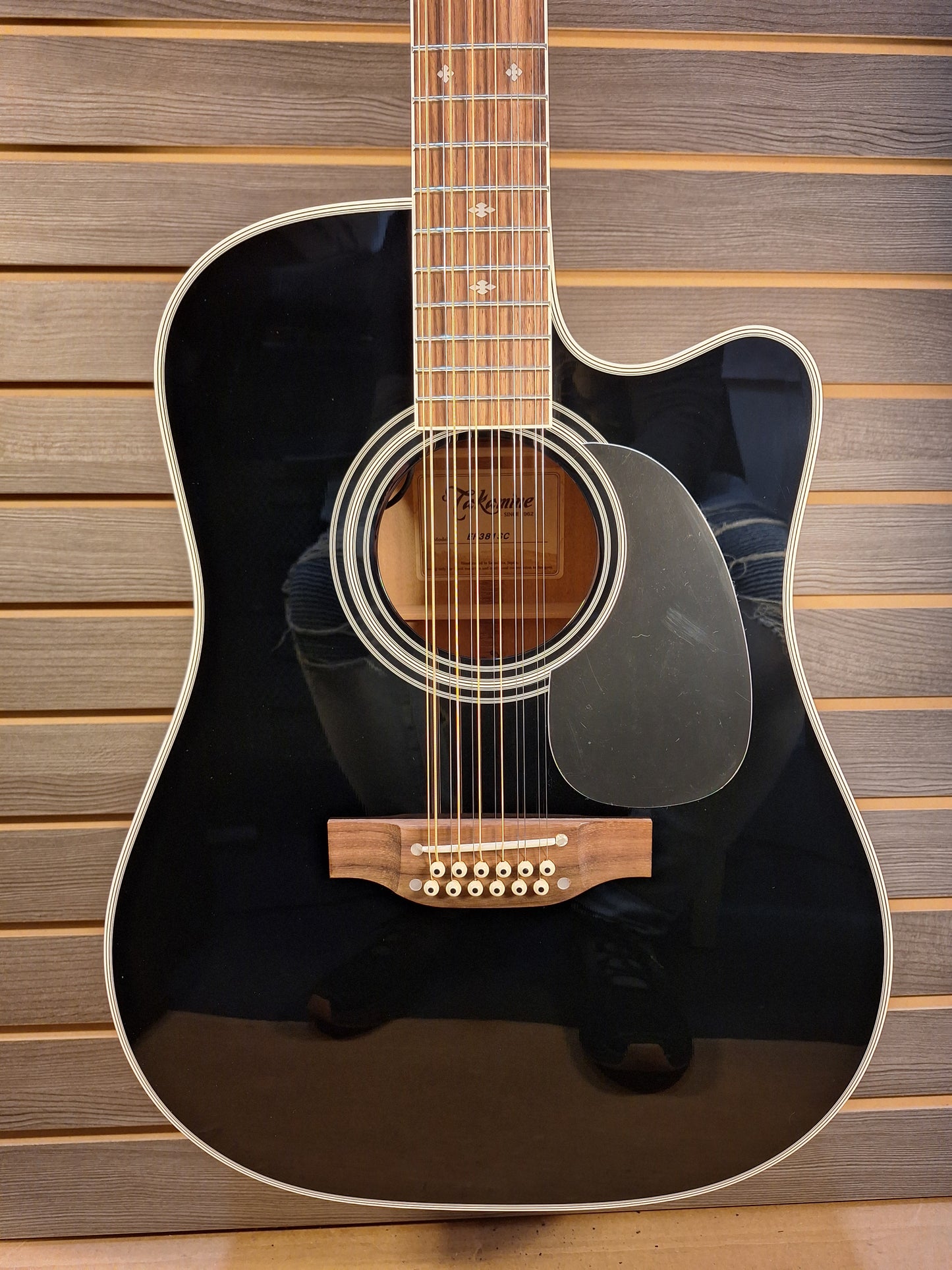 Takamine Legacy EF381SC Acoustic/Electric Guitar With Soft Case