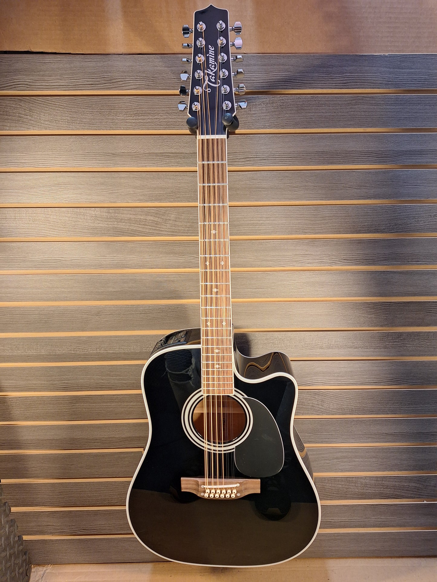 Takamine Legacy EF381SC Acoustic/Electric Guitar With Soft Case