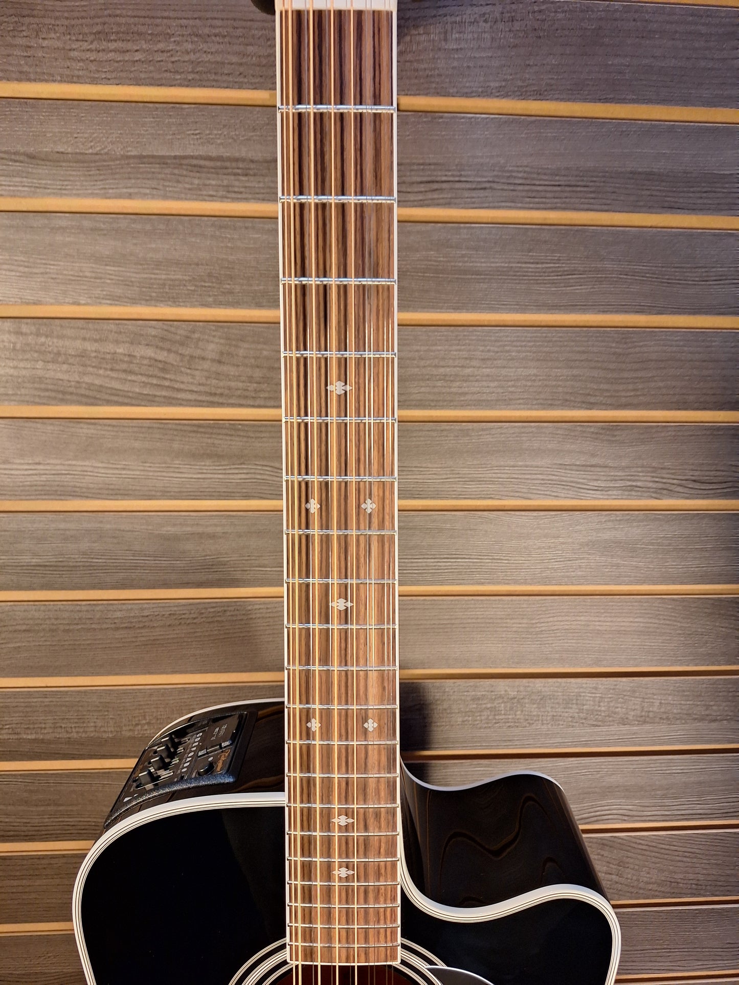 Takamine Legacy EF381SC Acoustic/Electric Guitar With Soft Case