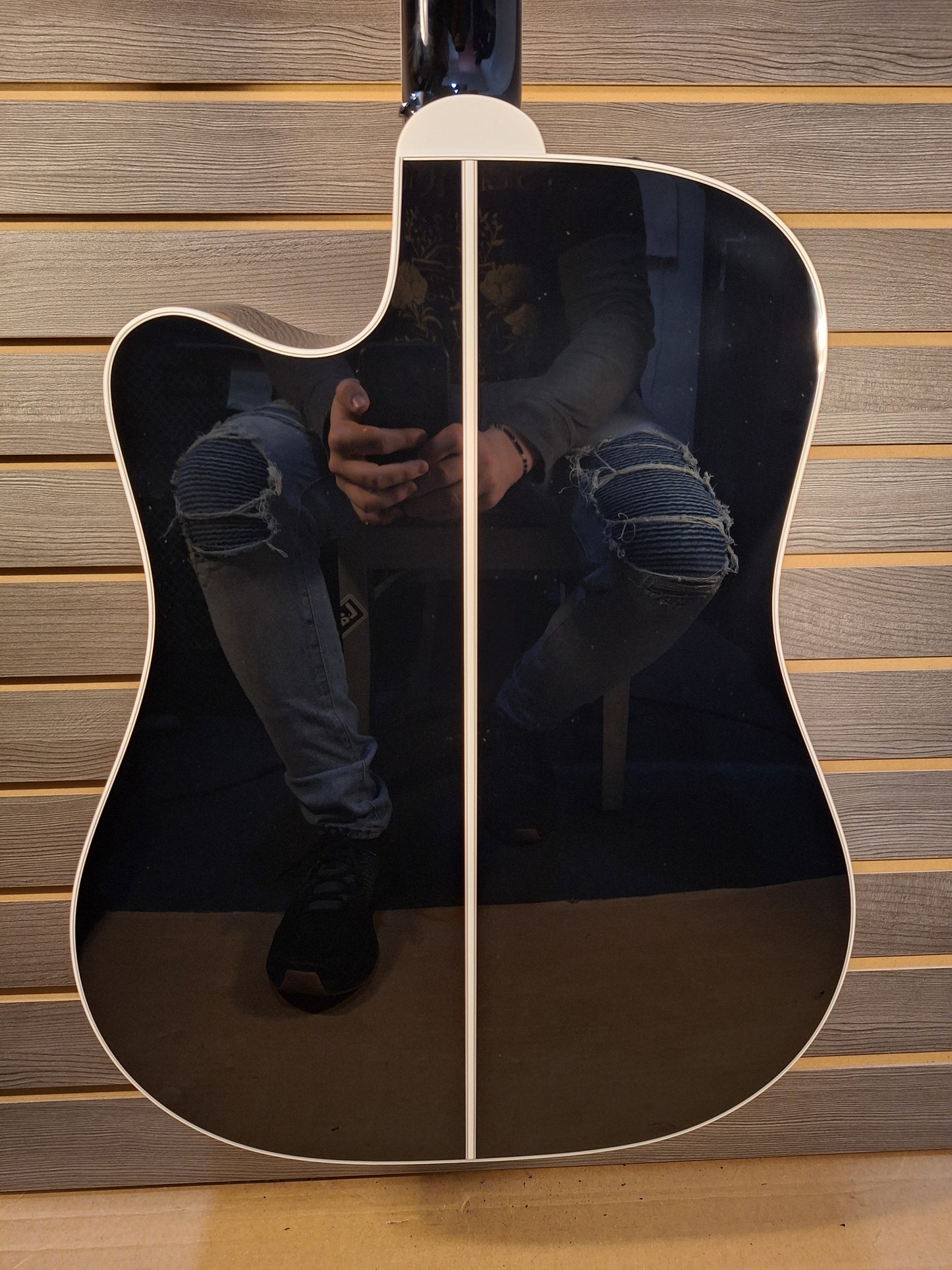 Takamine Legacy EF381SC Acoustic/Electric Guitar With Soft Case