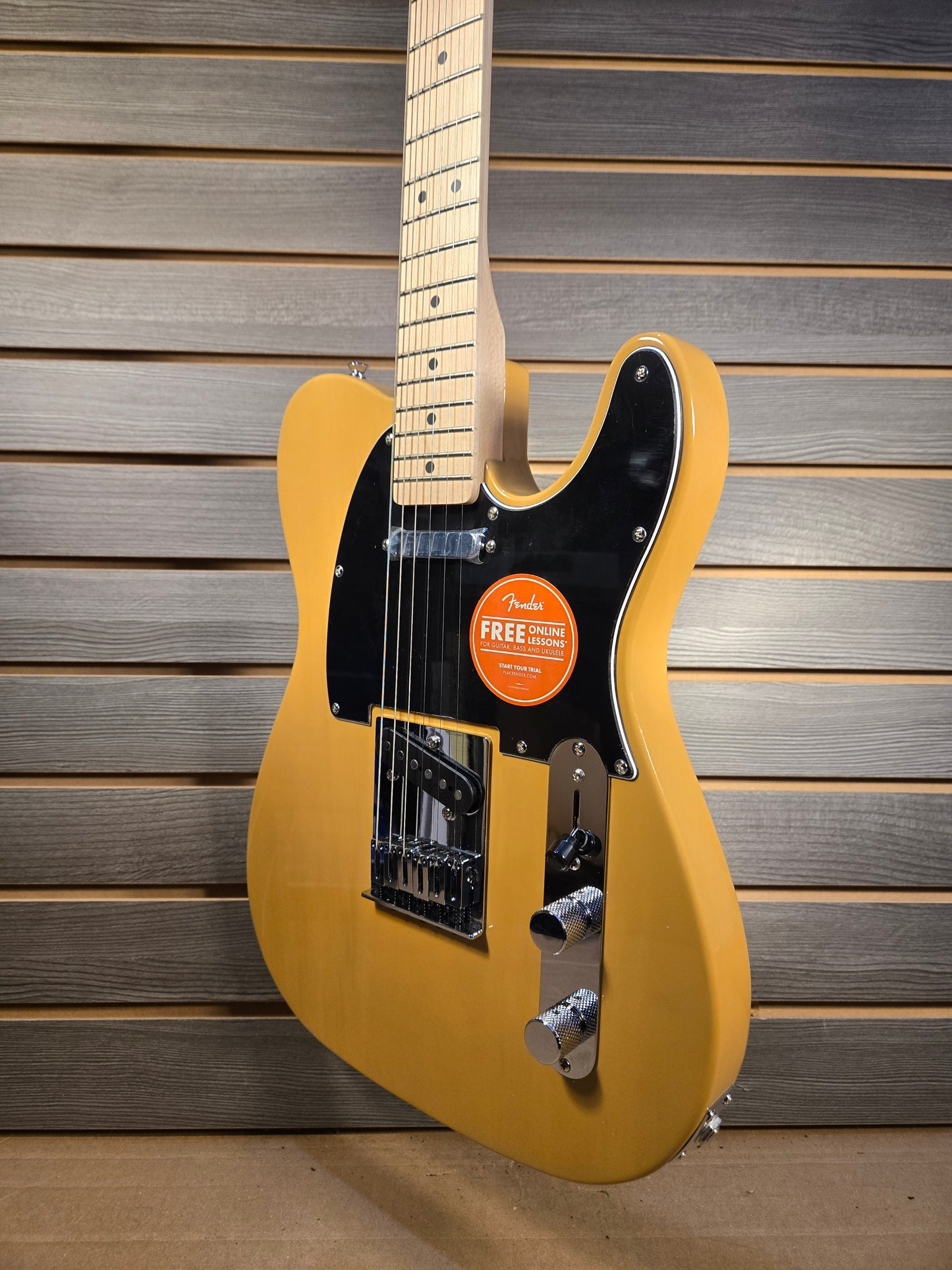 Used Squier AFF Telecaster Butterscotch Blonde