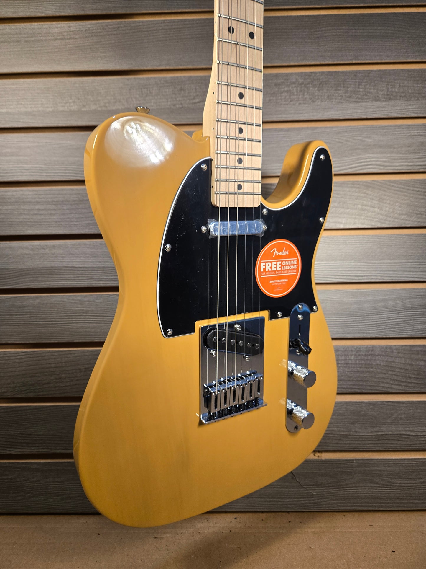 Used Squier AFF Telecaster Butterscotch Blonde