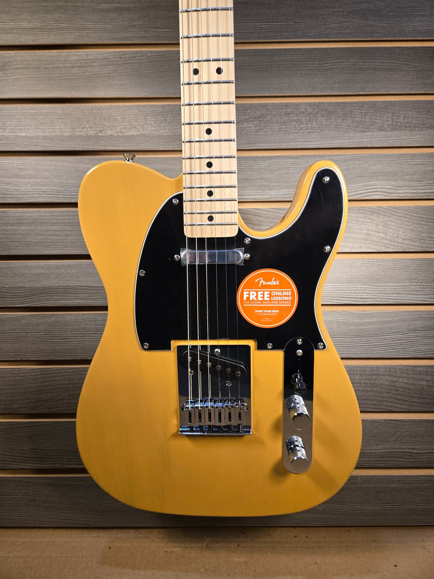 Used Squier AFF Telecaster Butterscotch Blonde