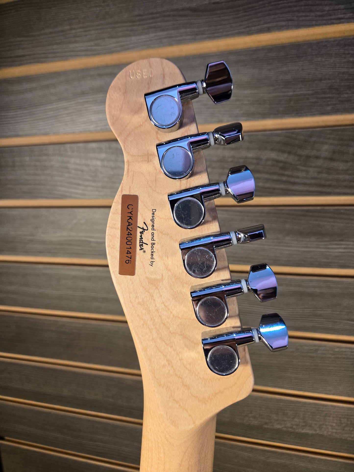 Used Squier AFF Telecaster Lake Placid Blue