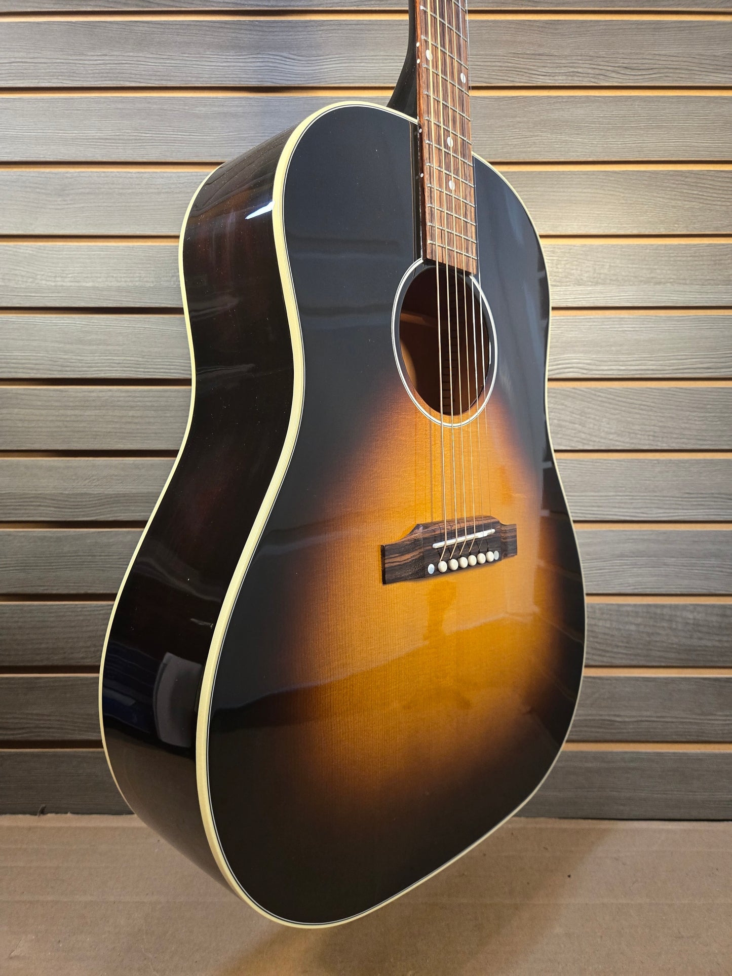Gibson Slash J-45 November Burst Acoustic Electric Guitar With Hard Case