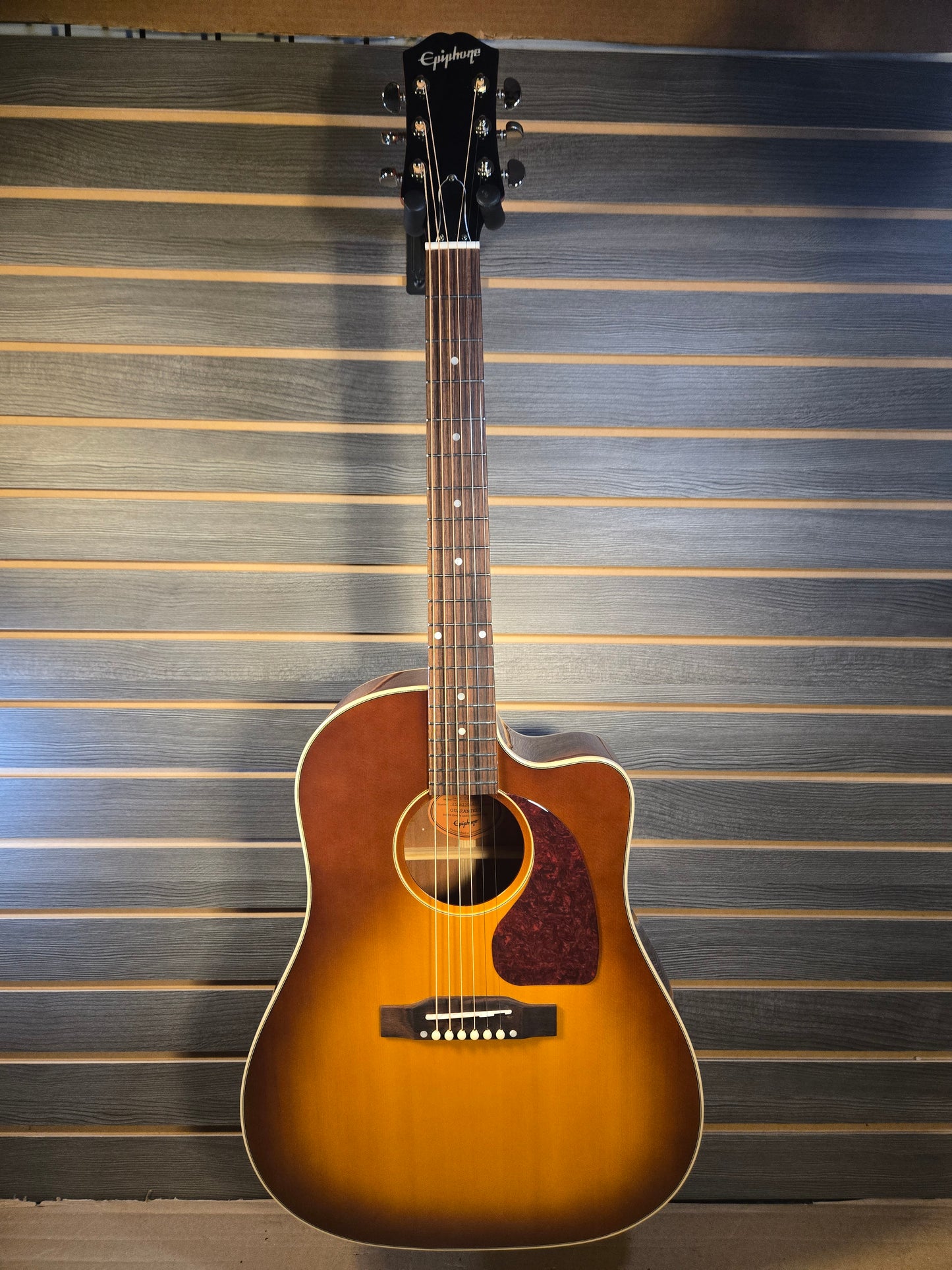 Epiphone J-45 Standard EC Honey Burst With Premium Gig Bag