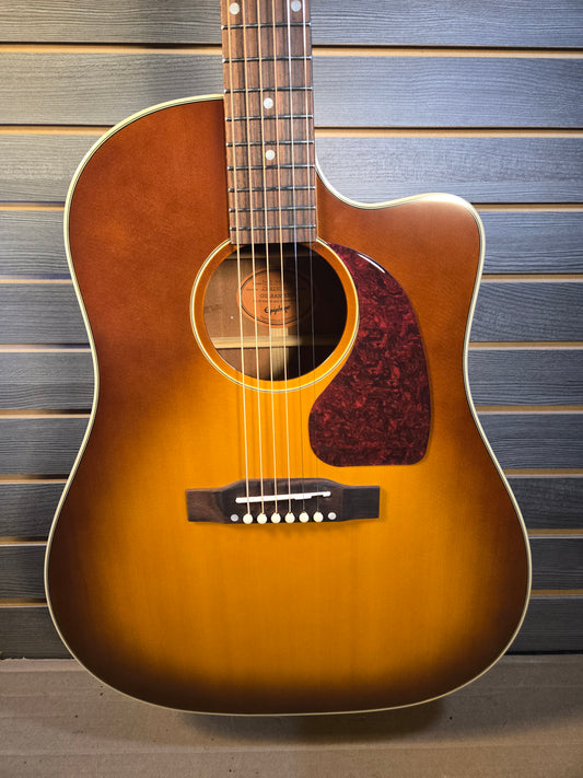 Epiphone J-45 Standard EC Honey Burst With Premium Gig Bag