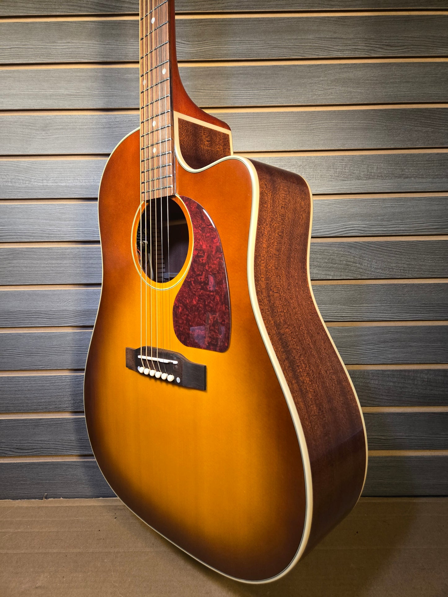 Epiphone J-45 Standard EC Honey Burst With Premium Gig Bag